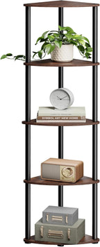 Home Superfast Toolless Assembly 3-Tier Corner Shelf Shelving