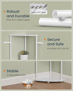 Home Superfast Toolless Assembly 3-Tier Corner Shelf Shelving