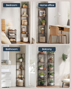 Home Superfast Toolless Assembly 3-Tier Corner Shelf Shelving