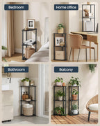 Home Superfast Toolless Assembly 3-Tier Corner Shelf Shelving
