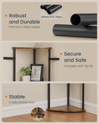 Home Superfast Toolless Assembly 3-Tier Corner Shelf Shelving
