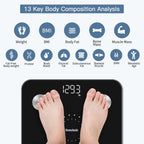 Homebuds Smart Body Fat Scale Digital Bathroom Scales