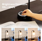 Homelist Dimmable Bedside Lamps Industrial Retro with USB (Set of 2)