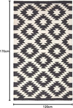 Homescapes Zurich Handwoven Kilim Rug for Living Room
