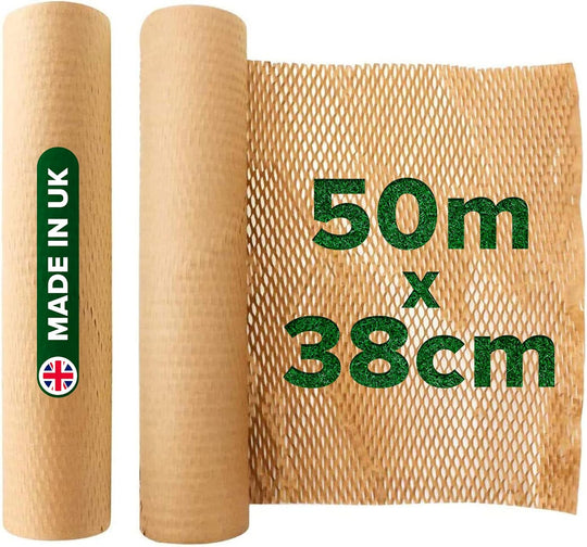 Honeycomb Sustainable Thick Paper Packaging Roll