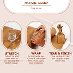 Honeycomb Sustainable Thick Paper Packaging Roll