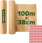 Honeycomb Sustainable Thick Paper Packaging Roll