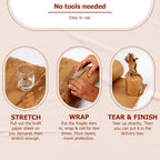 Honeycomb Sustainable Thick Paper Packaging Roll