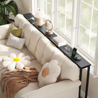 200CM Slim Console Table with 2 Charging