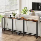 200CM Slim Console Table with 2 Charging