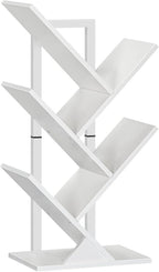 Hoobro Tree Bookshelf Tall 9-Tier Floor Standing Book