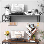 Hoobro Tree Bookshelf Tall 9-Tier Floor Standing Book