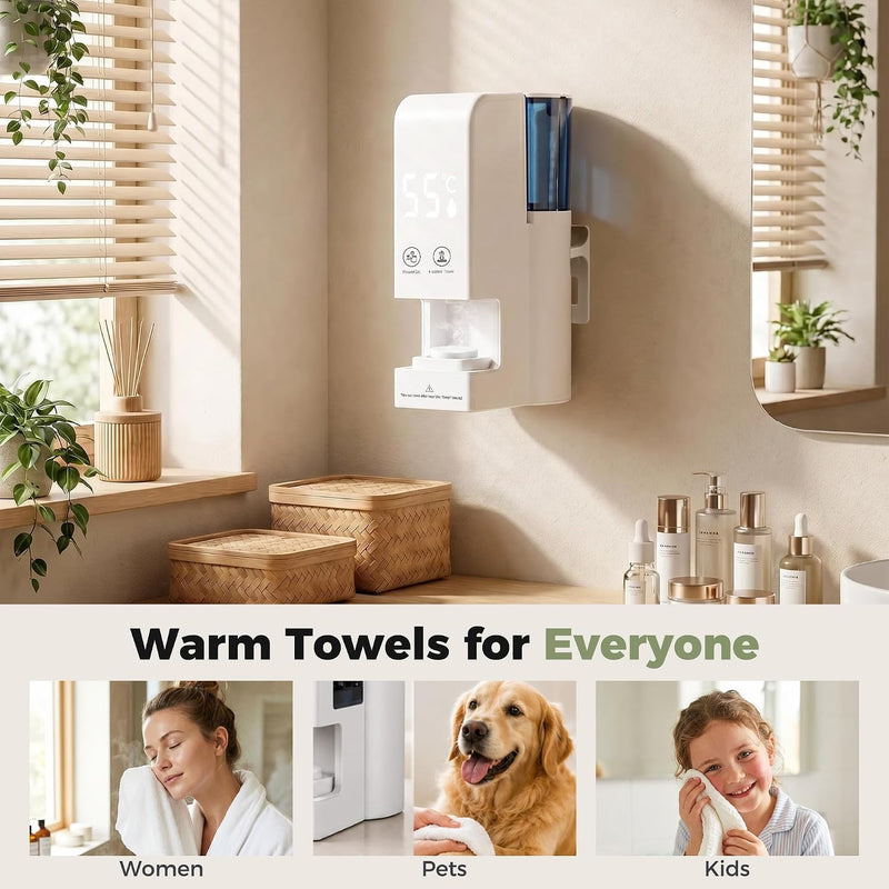 Hot Face Towel Heater Machine Automatic Disposable Warmer