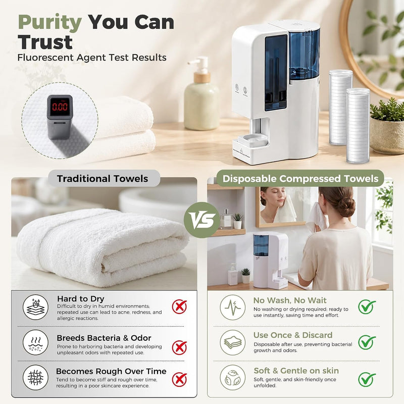 Hot Face Towel Heater Machine Automatic Disposable Warmer