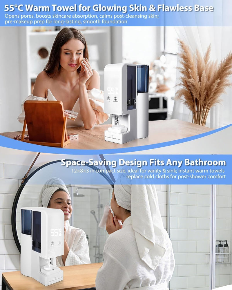 Hot Face Towel Heater Machine Automatic Disposable Warmer
