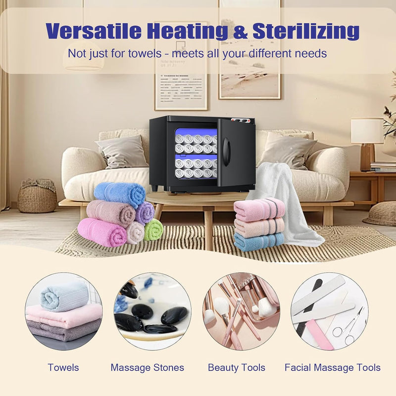 Hot Towel Warmer 23L Cabinet with UV Sterilizer