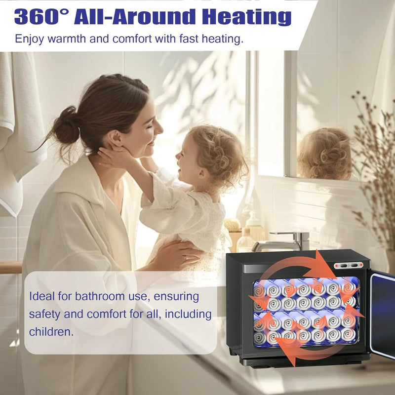 Hot Towel Warmer 23L Cabinet with UV Sterilizer