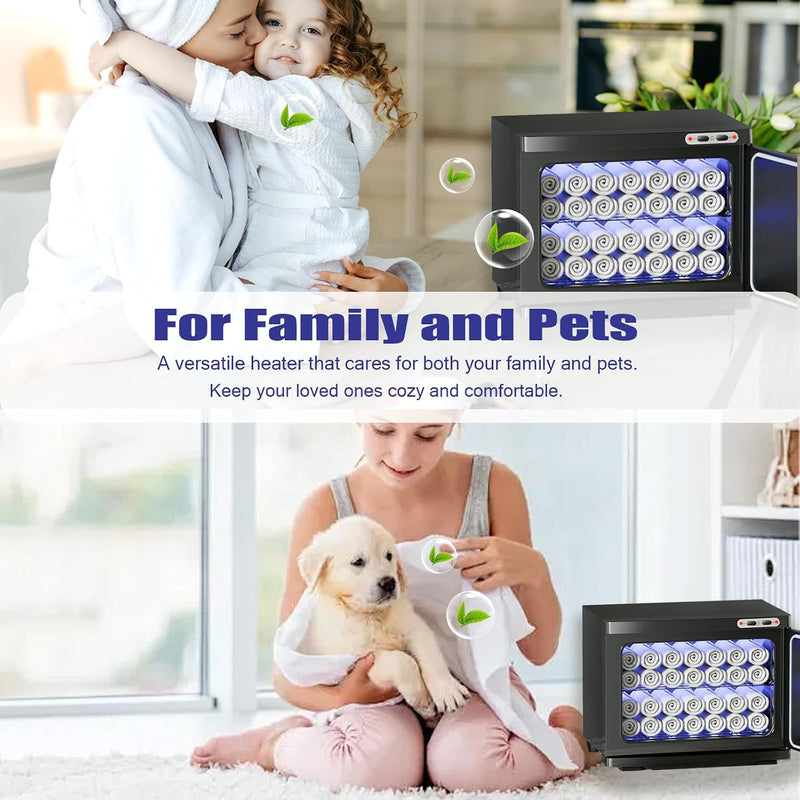 Hot Towel Warmer 23L Cabinet with UV Sterilizer