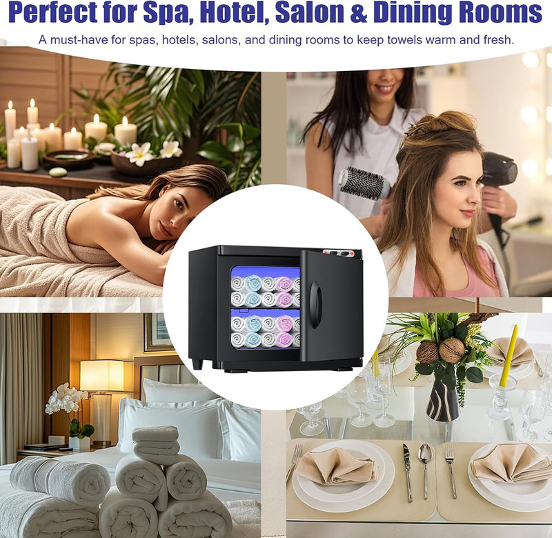 Hot Towel Warmer 23L Cabinet with UV Sterilizer