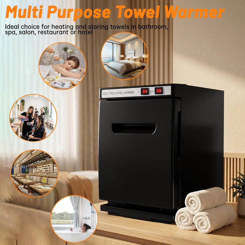 Hot Towel Warmer 5L Heater Cabinet with Clip