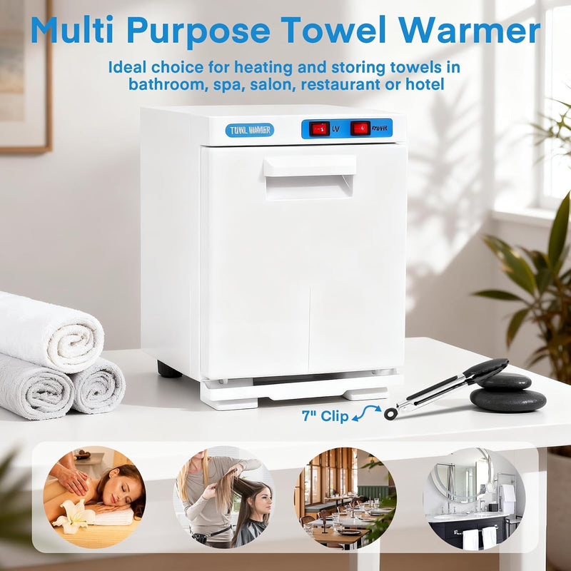 Hot Towel Warmer 5L Heater Cabinet with Clip
