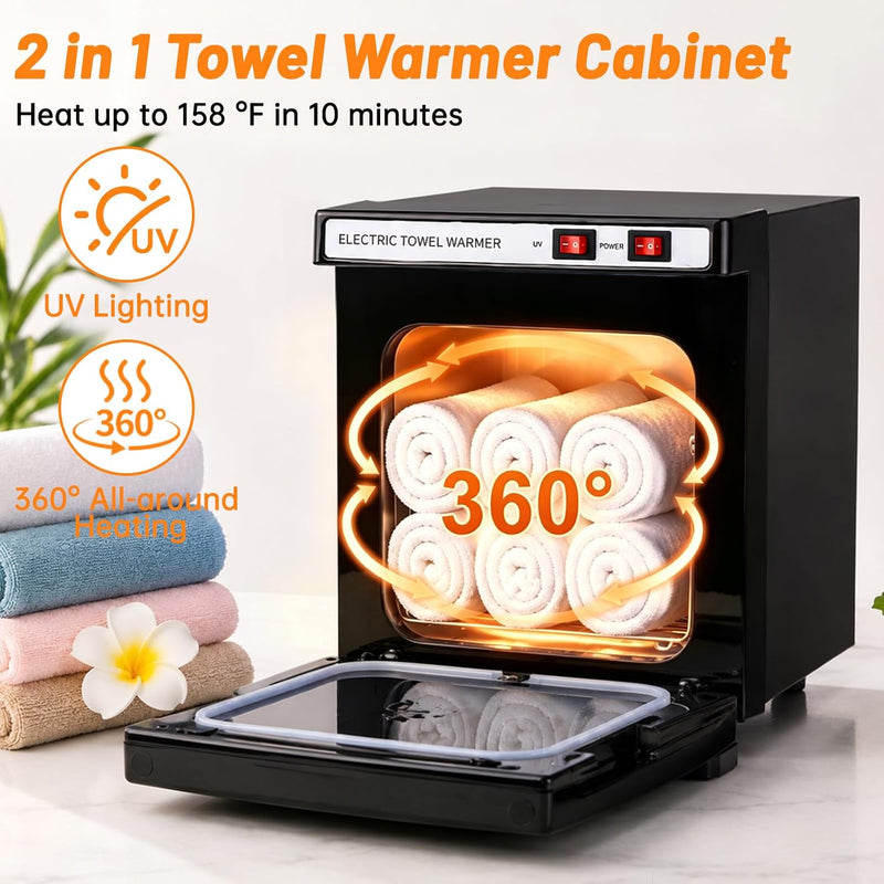 Hot Towel Warmer 5L Heater Cabinet with Clip