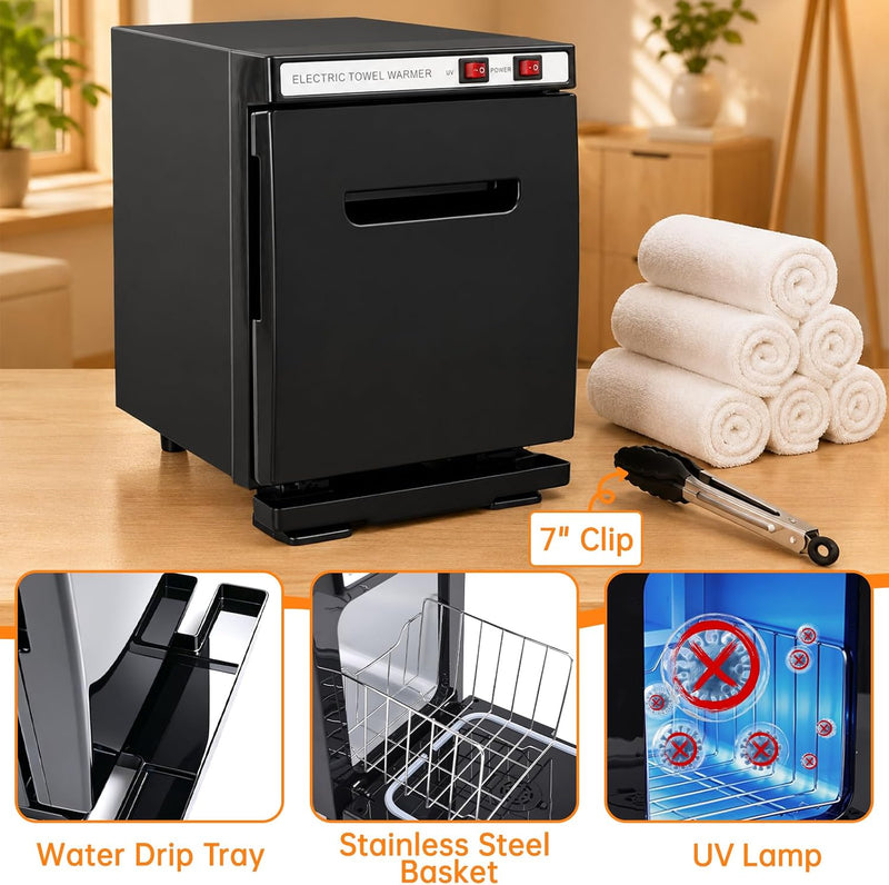 Hot Towel Warmer 5L Heater Cabinet with Clip