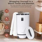 Hot Towel Warmer Bucket W Customised Fragrance