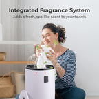 Hot Towel Warmer Bucket W Customised Fragrance
