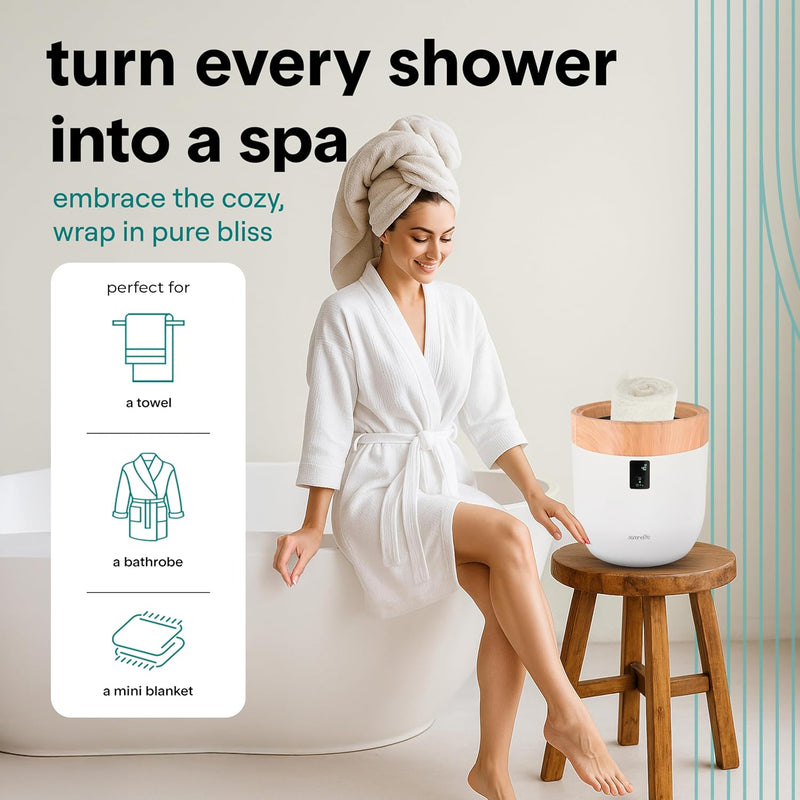 Hot Towel Warmer Bucket with Customised Fragrance