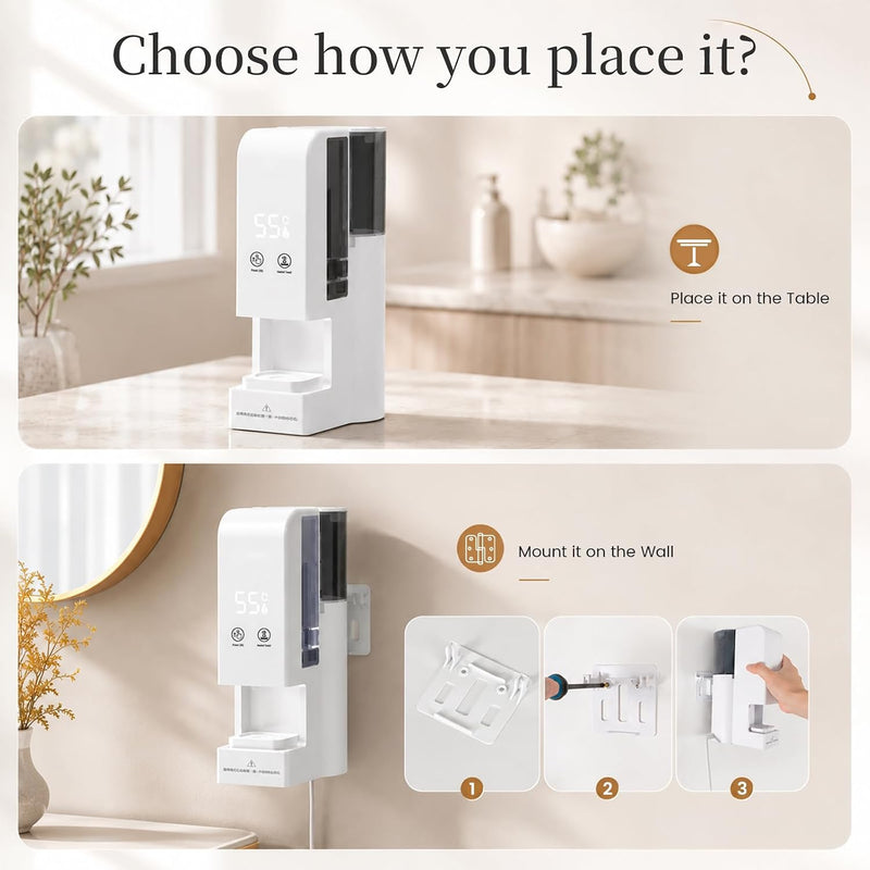 Hot Towel Warmer Dispenser with 40 Compressed Face
