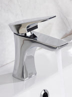 Hourglass Eco Start Bathroom Basin Mixer Chrome Tap