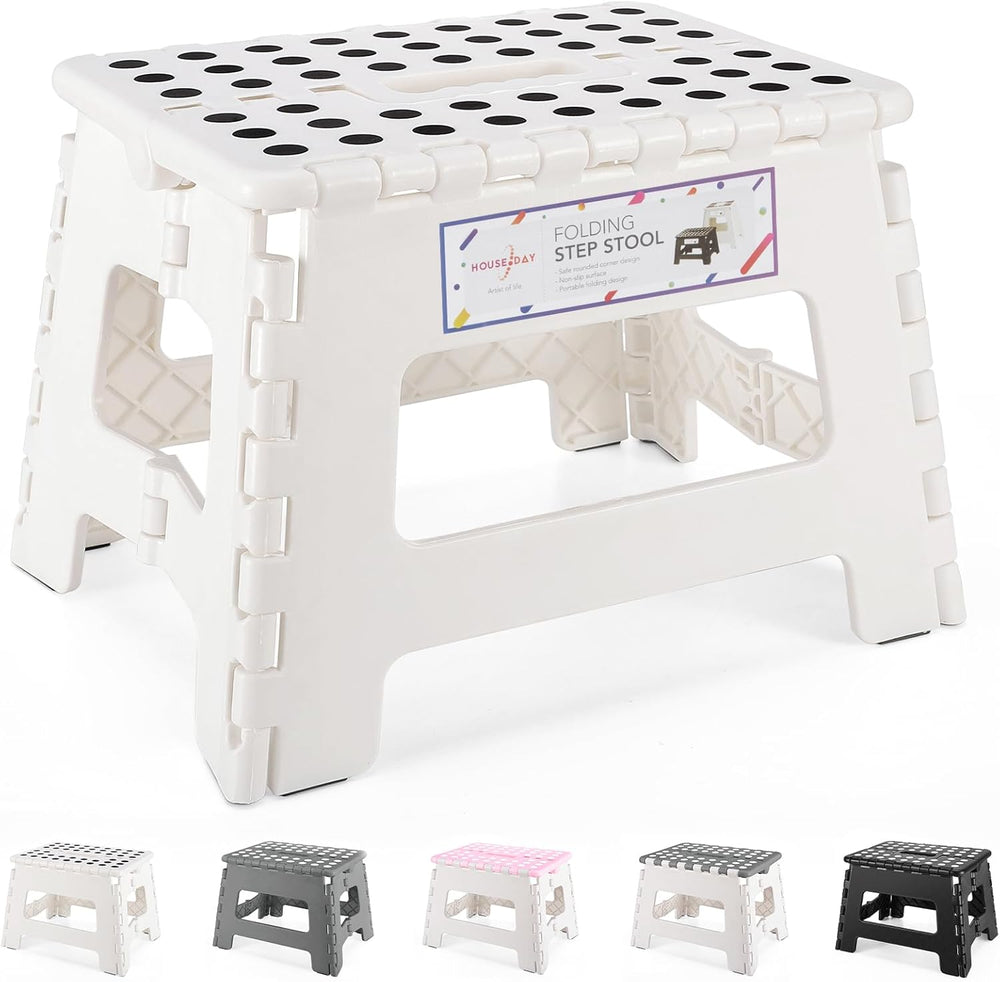House Day Folding Step Stool 9 Inch Sturdy