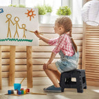 House Day Folding Step Stool 9 Inch Sturdy