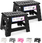 House Day Folding Step Stool 9 Inch Sturdy
