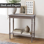 Housewares Heritage Winter Melody Console Table Wood Natural