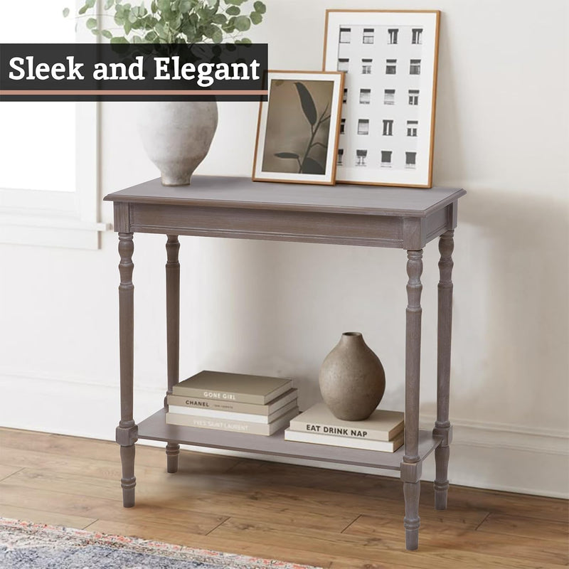 Housewares Heritage Winter Melody Console Table Wood Natural