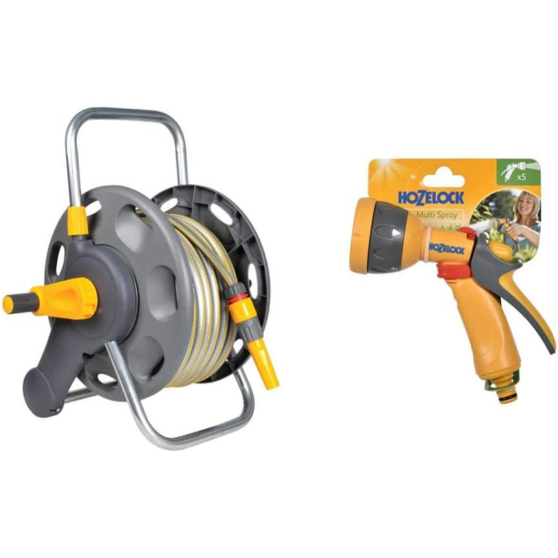 Hozelock 60m Hose Reel Which Comes with 25m