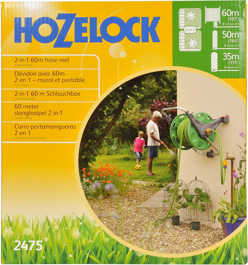 Hozelock 60m Hose Reel Which Comes with 25m