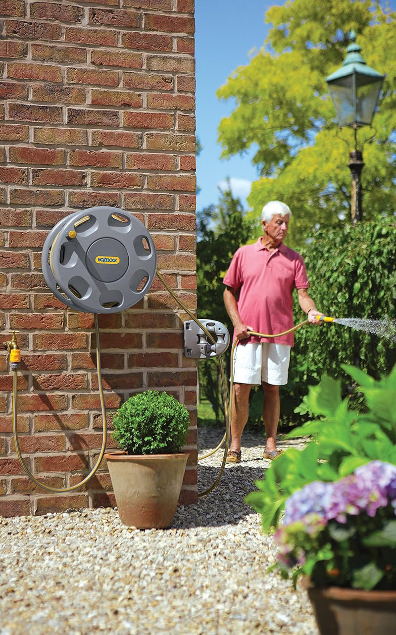 Hozelock Wall-Mounted Fast Reel 40 M