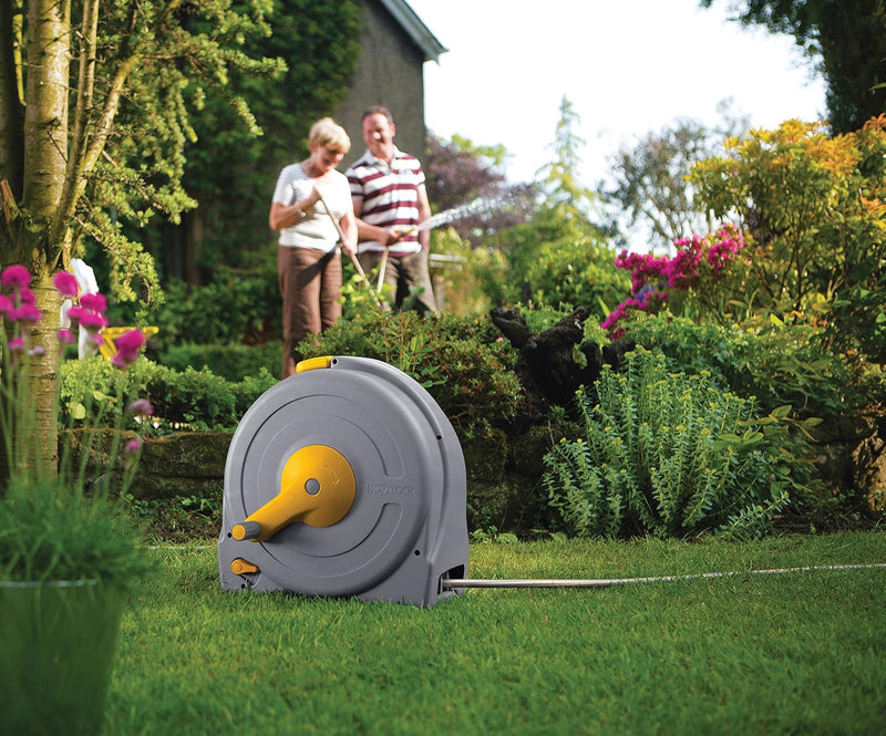 Hozelock Wall-Mounted Fast Reel 40 M