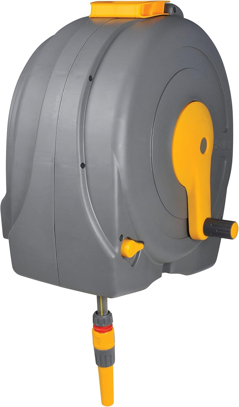 Hozelock Wall-Mounted Fast Reel 40 M with Universal