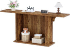 Hsh Farmhouse Console Table 180CM Extra Long 2-Tier