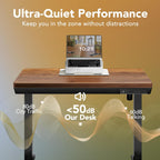 Huanuo One Piece Electric Standing Desk Height Adjustable