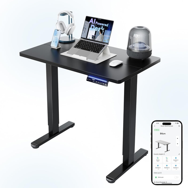 Desk Mit 4 Memory Height Settings Sit-Stand