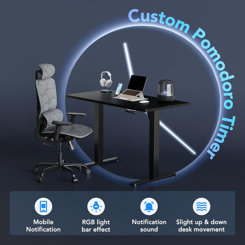 Desk Mit 4 Memory Height Settings Sit-Stand