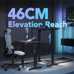 Desk Mit 4 Memory Height Settings Sit-Stand