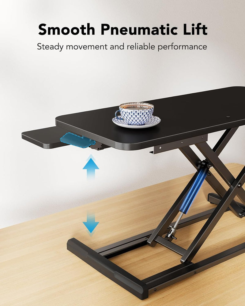 Standing Desk Converter 81CM 32'' Riser Large Keyboard
