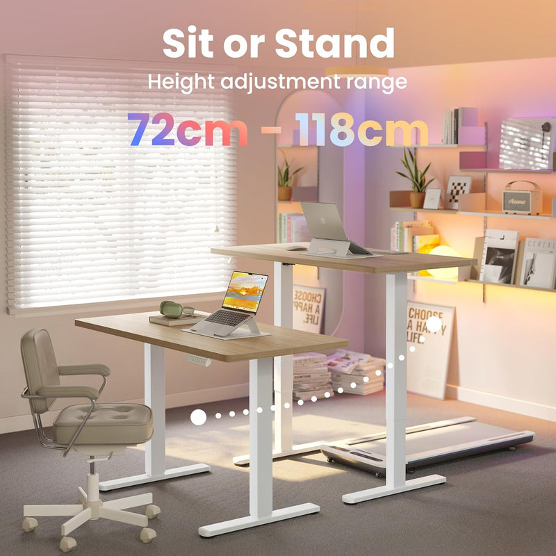 Desk Mit 4 Memory Height Settings Sit-Stand