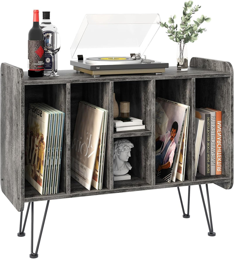 Record Player Stand Vinylrecord Storage 3 Tier End